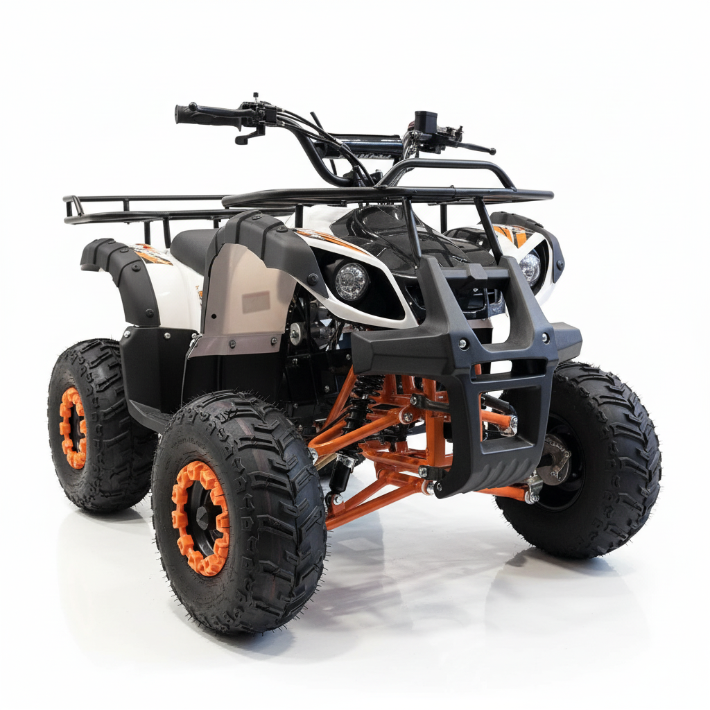 ATV Kinderquad Extreme Max 125cc Oranje/Wit