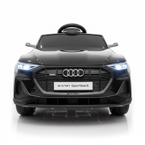 Audi E-Tron Sportback Zwart met MP4-scherm