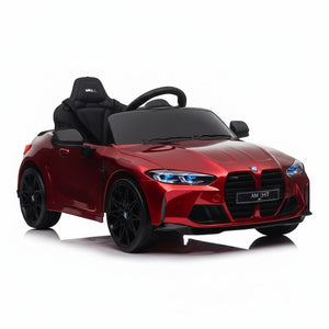 BMW M4 12V | Elektrische Kinderauto - Rood