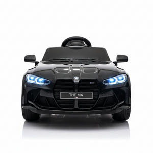 BMW M4 12V | Elektrische Kinderauto - Zwart
