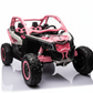 Can-Am Maverick | UTV Elektrische buggy 24V - 4x4 -Roze
