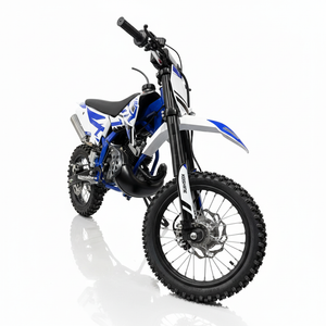 CarKiddo | Crosser 49cc maX  2-takt - Blauw | Max. 75 km/p uur