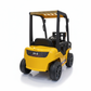 CarKiddo | Elektrische Kinder Heftruck - Geel