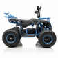 CarKiddo | Elektrische Kinderquad 1000W Infinity - Carbon | Max. 30 km/p uur