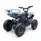 CarKiddo | Elektrische Kinderquad 1000W Infinity - Carbon | Max. 30 km/p uur