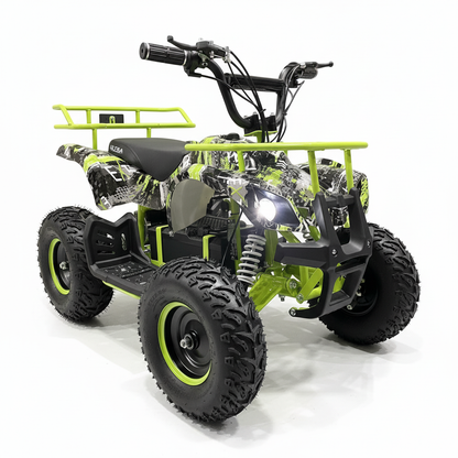 CarKiddo | Elektrische Kinderquad 1000W Infinity - Groen