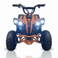 CarKiddo | Elektrische Kinderquad 1000W Oranje