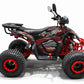 CarKiddo | Elektrisches Kinderquad 1500W - Rot