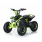 CarKiddo| Elektrische Kinderquad RETRO 1000W - Groen