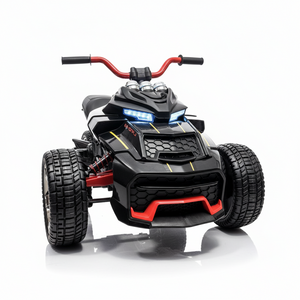 CarKiddo | Elektrische Kindertrike 12V - Zwart