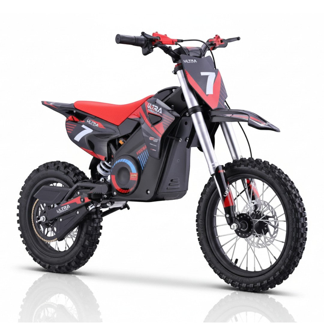 CarKiddo | Elektrische crosser 1800W - Rood
