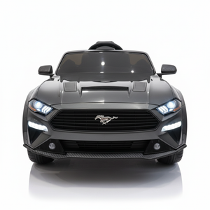 Ford Mustang 24V | Elektrische Kinderauto - Zwart