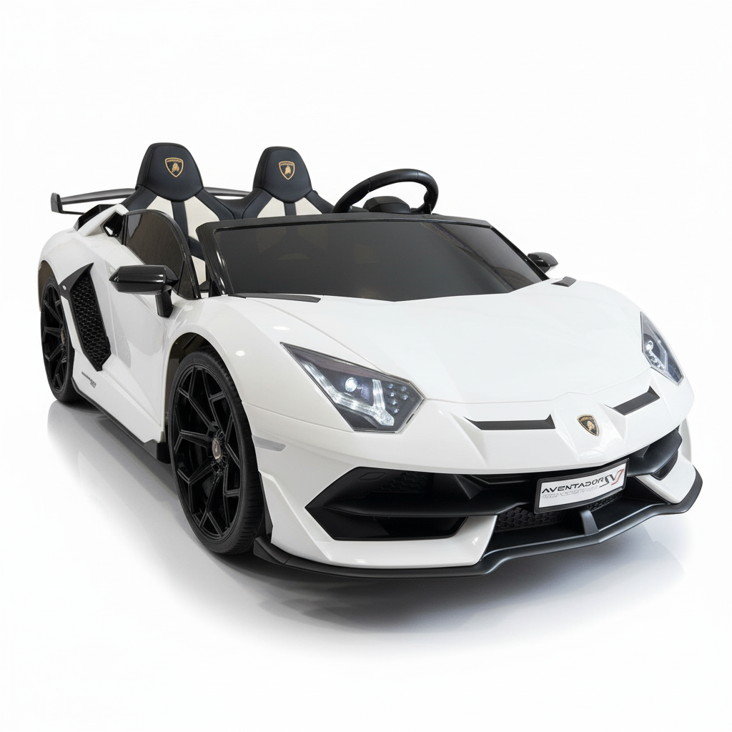 Lamborghini Aventador SVJ | 24v | 2-Persoons - Wit