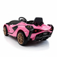 Lamborghini Sian | Elektrische Kinderauto - Roze