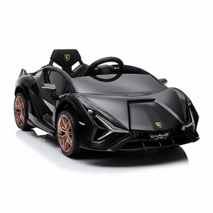 Lamborghini Sian | Elektrische Kinderauto - Zwart