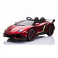 Lamborghini Veneno | 2-Persoons Kinderauto 4x4 - Rood