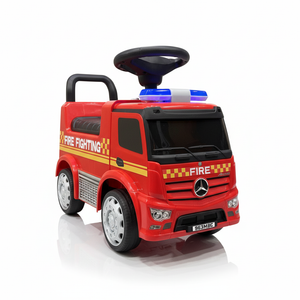 Mercedes-Benz Brandweer Loopauto Rood