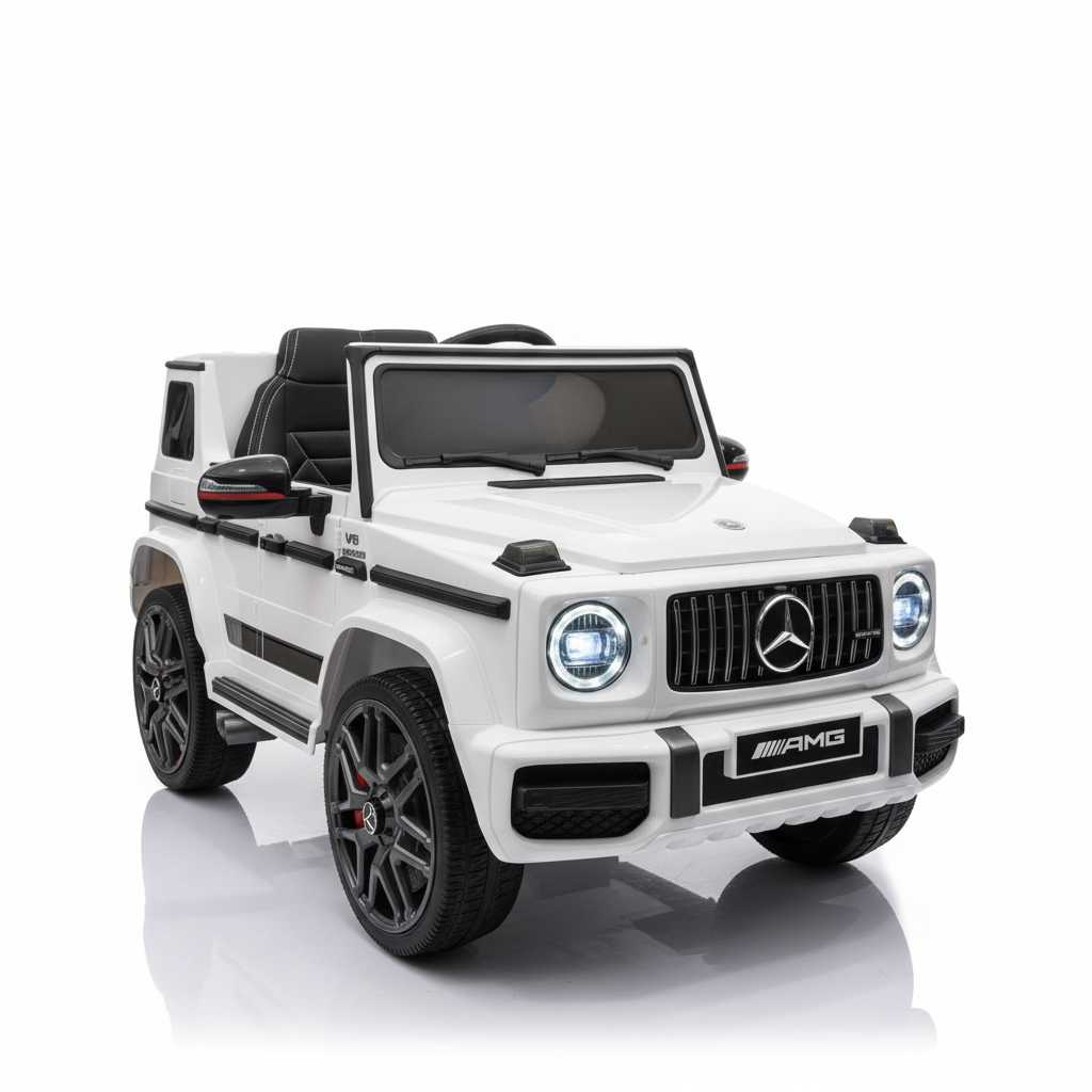 Mercedes - Benz G63 AMG | Elektrische Kinderauto - Wit