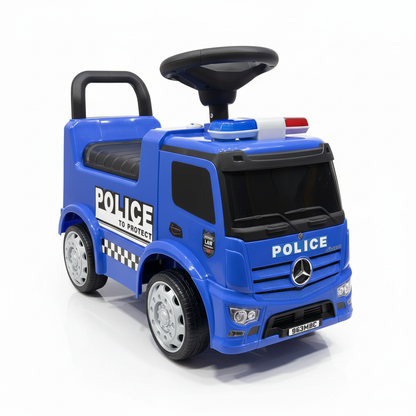 Mercedes-Benz Politie Loopauto Blauw