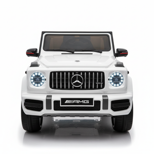 Mercedes G63 AMG 24V - XL | Elektrische Kinderauto - Wit