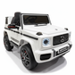 Mercedes G63 AMG 24V - XL | Elektrische Kinderauto - Wit