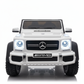 Mercedes G63 AMG 6x6 | Elektrische Kinderauto 1-persoons - Wit