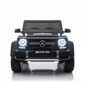 Mercedes G63 AMG 6x6 | Elektrische Kinderauto 1-persoons - Zwart