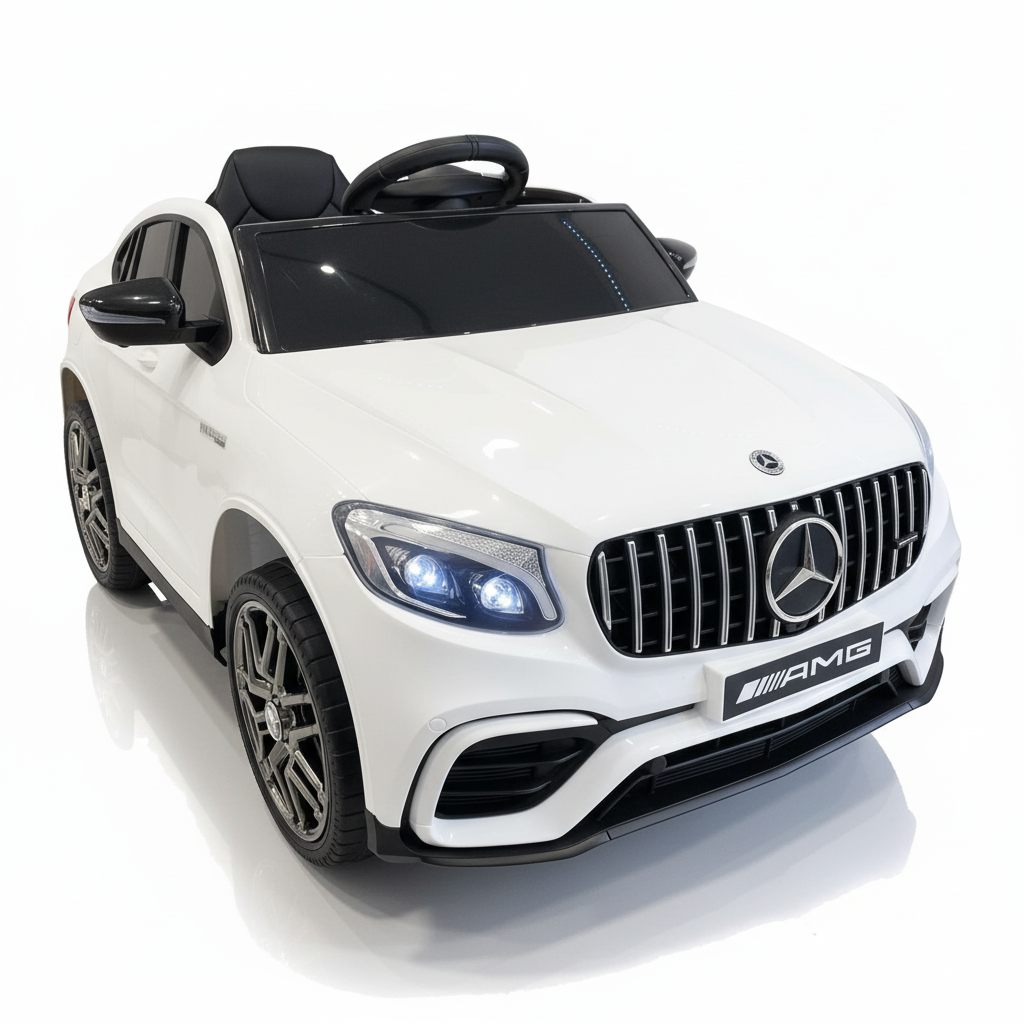 Mercedes GLC63s AMG | Elektrisches Kinderauto - Weiß