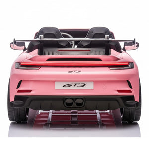 Porsche 911 GT3 RS | 2-Persoons Elektrische Kinderauto 24V - Roze