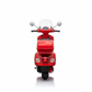 Vespa GTS | Elektrische Kinderscooter - Rood
