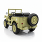 Willys Jeep Khaki 3-persoons 24V vierwielaandrijving