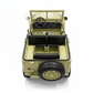 Willys Jeep Khaki 3-persoons 24V vierwielaandrijving