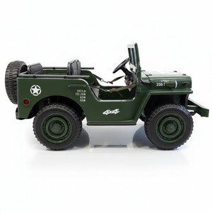 Willys Jeep Matcha | 3-persoons 24V - vierwielaandrijving