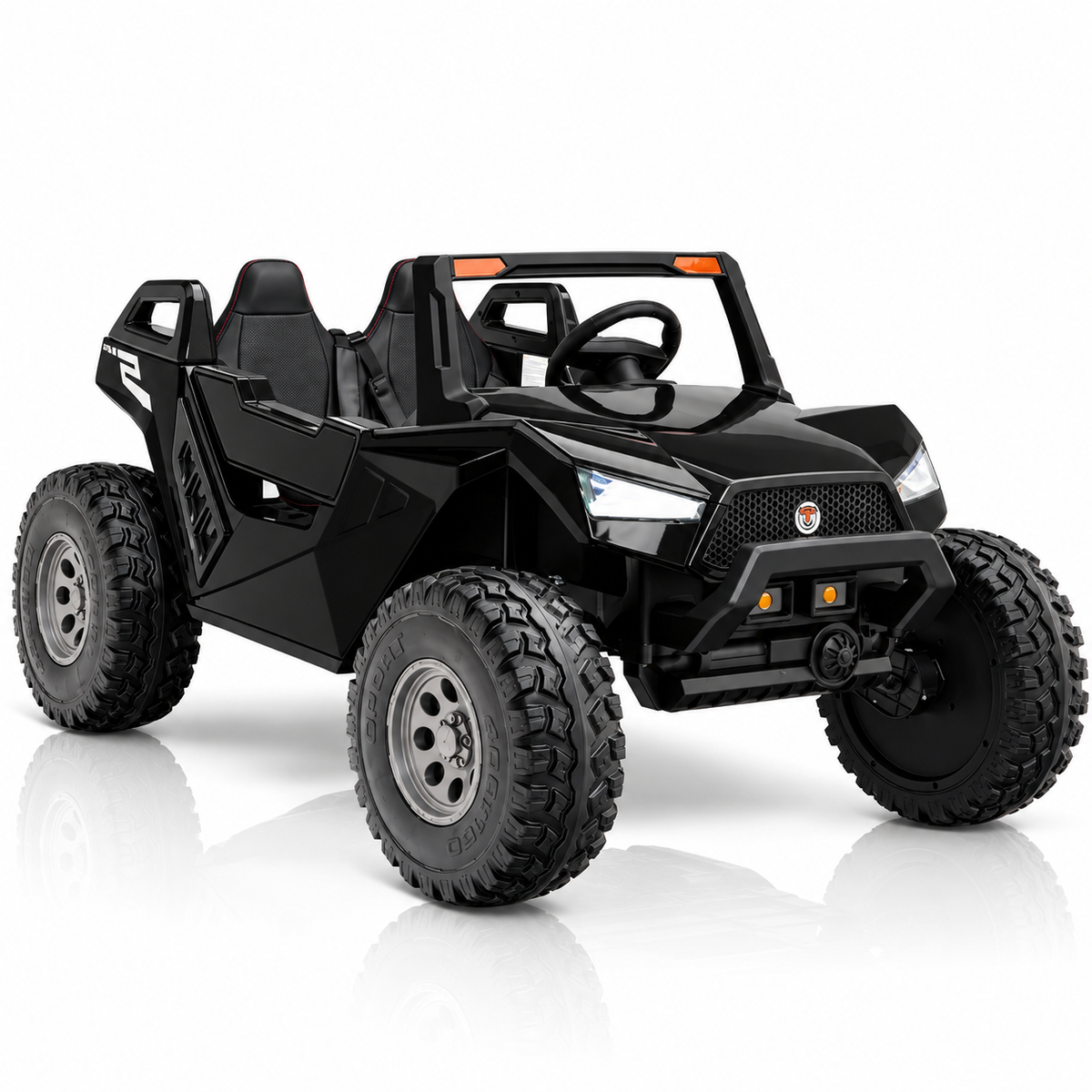 CarKiddo | Elektro-Buggy 24V Extreme 15km/h - Schwarz