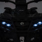Can-Am | Elektrisches 2-Sitzer Kinderquad 24V - 4x4 - Schwarz