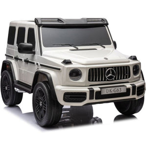 Mercedes G63 AMG 24V -XXL | 2-persoons - Elektrische Kinderauto - Wit