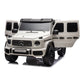 Mercedes G63 AMG 24V -XXL | 2-persoons - Elektrische Kinderauto - Wit