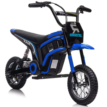 CarKiddo | Elektrische Minicrosser 24V - Blauw