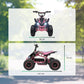 CarKiddo | Elektrische Kinderquad EVO 1000W -  Roze
