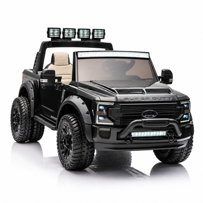 Ford F450 Heavy Duty | 2-Sitzer 24V - Schwarz