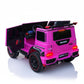 G63 Brabus Rocket 900 - XL | Elektrische Kinderauto - Roze
