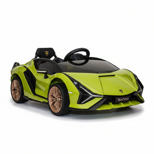 Lamborghini Sian | Elektrisches Kinderauto - Rosa