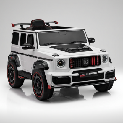 G63 Brabus Rocket 900 - XL | Elektrische Kinderauto - Wit