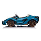 Lamborghini Sian | Kinderauto 2-Persoons 24V  - Blauw