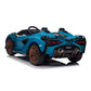 Lamborghini Sian | Kinderauto 2-Persoons 24V  - Blauw