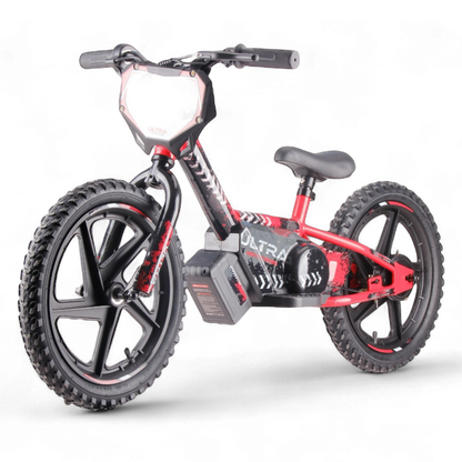 Carkiddo | Elektrische Loopfiets 16 inch - Rood