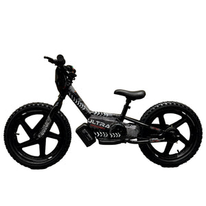 Carkiddo | Elektrische Loopfiets 16 inch - Zwart