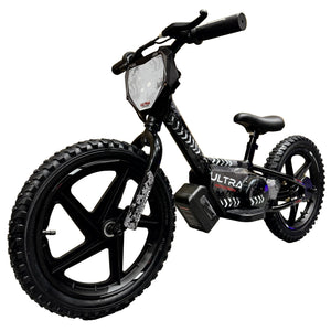 Carkiddo | Elektrische Loopfiets 16 inch - Zwart