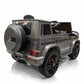 Mercedes - Benz G63 AMG | Elektrische Kinderauto - Grijs