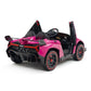 Lamborghini Veneno | 2-Persoons Kinderauto 4x4 - Roze